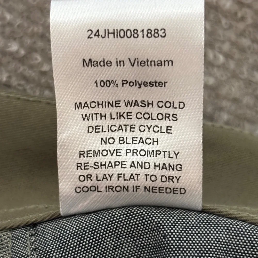 J. Hilburn Mens Olive Green Tech Stretch Twill 5-Pocket Tailored Pants‎ 32x27.5